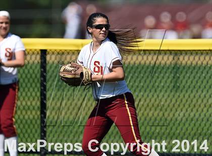 Thumbnail 2 in Wolcott @ St. Joseph (CIAC Class M 1st Round) photogallery.