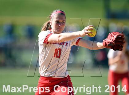 Thumbnail 3 in Wolcott @ St. Joseph (CIAC Class M 1st Round) photogallery.