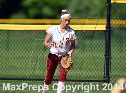 Thumbnail 2 in Wolcott @ St. Joseph (CIAC Class M 1st Round) photogallery.