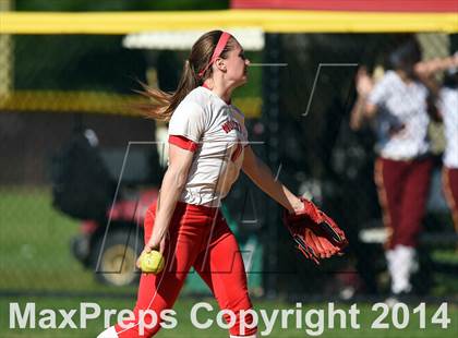 Thumbnail 3 in Wolcott @ St. Joseph (CIAC Class M 1st Round) photogallery.