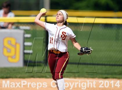 Thumbnail 1 in Wolcott @ St. Joseph (CIAC Class M 1st Round) photogallery.