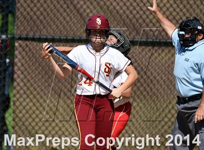 Thumbnail 2 in Wolcott @ St. Joseph (CIAC Class M 1st Round) photogallery.