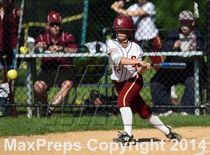 Thumbnail 2 in Wolcott @ St. Joseph (CIAC Class M 1st Round) photogallery.