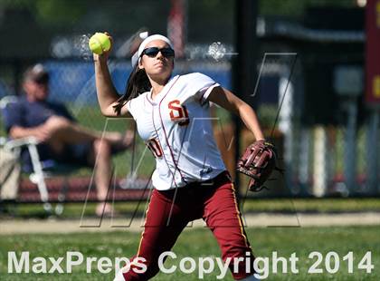 Thumbnail 1 in Wolcott @ St. Joseph (CIAC Class M 1st Round) photogallery.