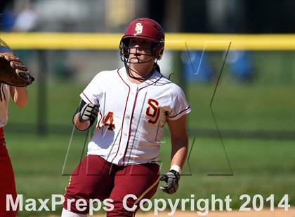 Thumbnail 2 in Wolcott @ St. Joseph (CIAC Class M 1st Round) photogallery.