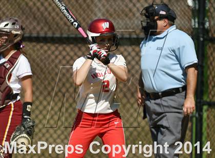 Thumbnail 2 in Wolcott @ St. Joseph (CIAC Class M 1st Round) photogallery.