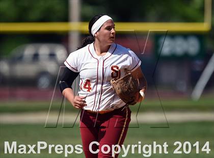 Thumbnail 2 in Wolcott @ St. Joseph (CIAC Class M 1st Round) photogallery.