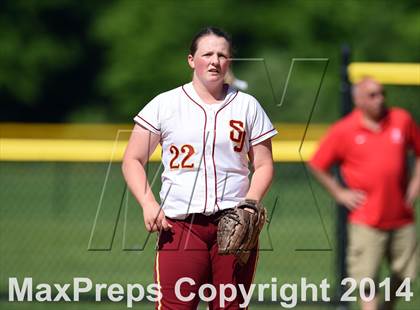 Thumbnail 3 in Wolcott @ St. Joseph (CIAC Class M 1st Round) photogallery.