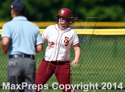 Thumbnail 1 in Wolcott @ St. Joseph (CIAC Class M 1st Round) photogallery.