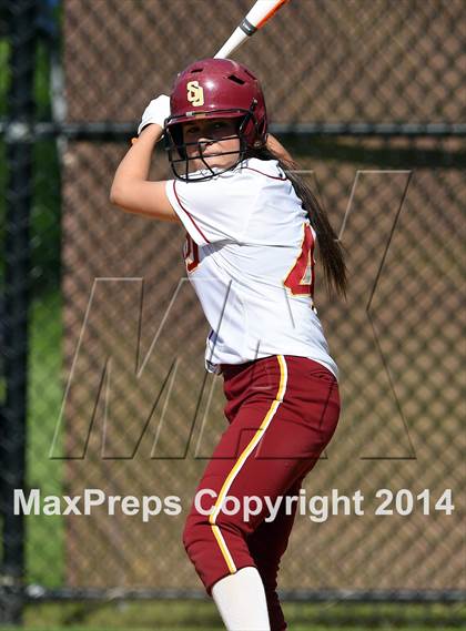 Thumbnail 2 in Wolcott @ St. Joseph (CIAC Class M 1st Round) photogallery.