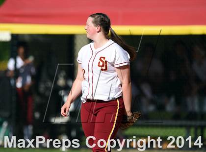 Thumbnail 2 in Wolcott @ St. Joseph (CIAC Class M 1st Round) photogallery.