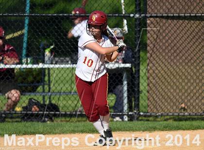 Thumbnail 3 in Wolcott @ St. Joseph (CIAC Class M 1st Round) photogallery.
