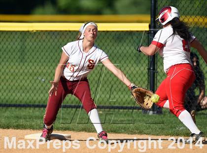 Thumbnail 3 in Wolcott @ St. Joseph (CIAC Class M 1st Round) photogallery.