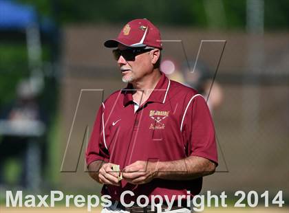 Thumbnail 3 in Wolcott @ St. Joseph (CIAC Class M 1st Round) photogallery.