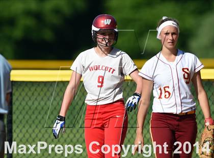 Thumbnail 2 in Wolcott @ St. Joseph (CIAC Class M 1st Round) photogallery.