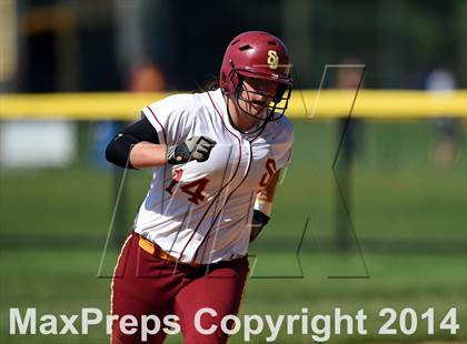 Thumbnail 3 in Wolcott @ St. Joseph (CIAC Class M 1st Round) photogallery.