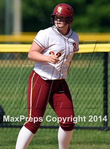 Thumbnail 2 in Wolcott @ St. Joseph (CIAC Class M 1st Round) photogallery.