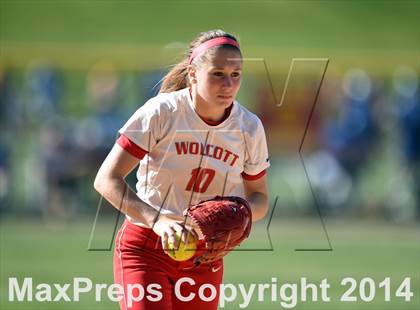 Thumbnail 3 in Wolcott @ St. Joseph (CIAC Class M 1st Round) photogallery.
