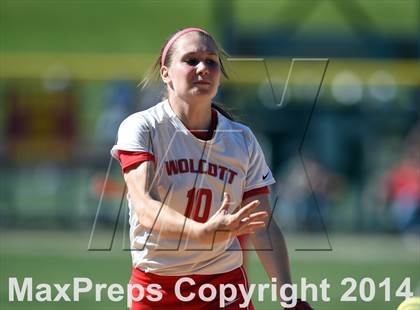 Thumbnail 2 in Wolcott @ St. Joseph (CIAC Class M 1st Round) photogallery.