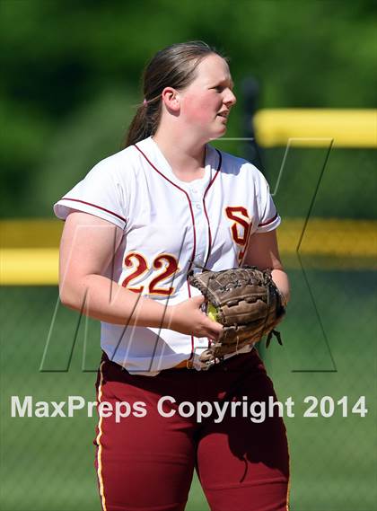 Thumbnail 1 in Wolcott @ St. Joseph (CIAC Class M 1st Round) photogallery.