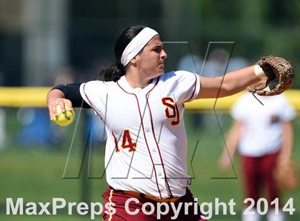 Thumbnail 1 in Wolcott @ St. Joseph (CIAC Class M 1st Round) photogallery.
