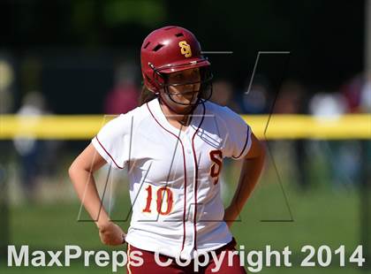Thumbnail 3 in Wolcott @ St. Joseph (CIAC Class M 1st Round) photogallery.