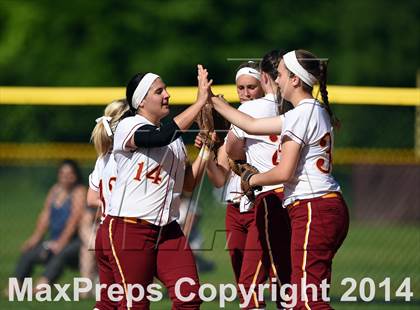 Thumbnail 2 in Wolcott @ St. Joseph (CIAC Class M 1st Round) photogallery.