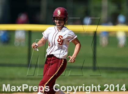 Thumbnail 2 in Wolcott @ St. Joseph (CIAC Class M 1st Round) photogallery.