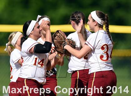 Thumbnail 3 in Wolcott @ St. Joseph (CIAC Class M 1st Round) photogallery.
