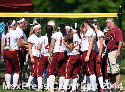 Thumbnail 2 in Wolcott @ St. Joseph (CIAC Class M 1st Round) photogallery.
