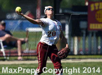 Thumbnail 2 in Wolcott @ St. Joseph (CIAC Class M 1st Round) photogallery.