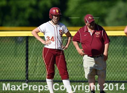Thumbnail 2 in Wolcott @ St. Joseph (CIAC Class M 1st Round) photogallery.