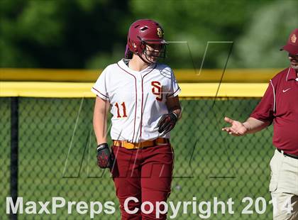 Thumbnail 1 in Wolcott @ St. Joseph (CIAC Class M 1st Round) photogallery.