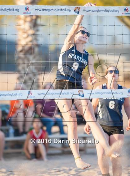 Thumbnail 3 in Scottsdale Preparatory Academy vs. Combs (AIA Playoffs) photogallery.