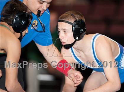 Thumbnail 3 in CIF State Wrestling Championships (Day 1 - Round 1) photogallery.