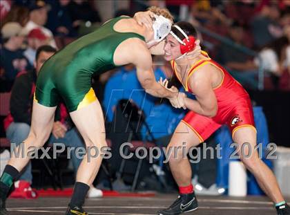 Thumbnail 3 in CIF State Wrestling Championships (Day 1 - Round 1) photogallery.