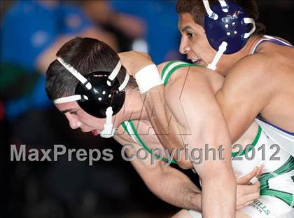 Thumbnail 1 in CIF State Wrestling Championships (Day 1 - Round 1) photogallery.
