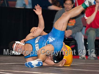 Thumbnail 3 in CIF State Wrestling Championships (Day 1 - Round 1) photogallery.