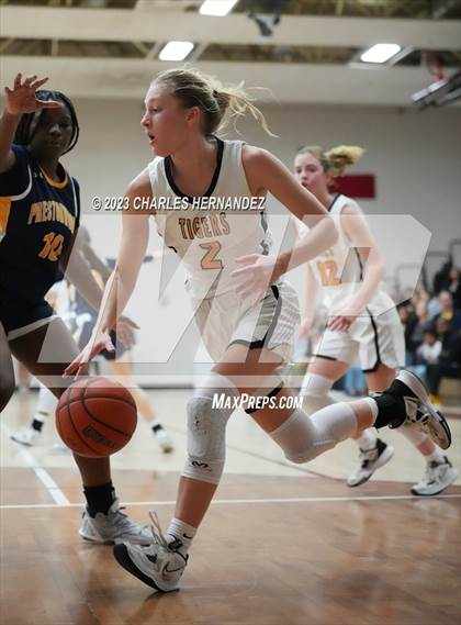 Thumbnail 1 in St. Agnes Academy vs. Prestonwood Christian (TAPPS 6A Area Playoff) photogallery.