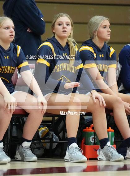 Thumbnail 1 in St. Agnes Academy vs. Prestonwood Christian (TAPPS 6A Area Playoff) photogallery.