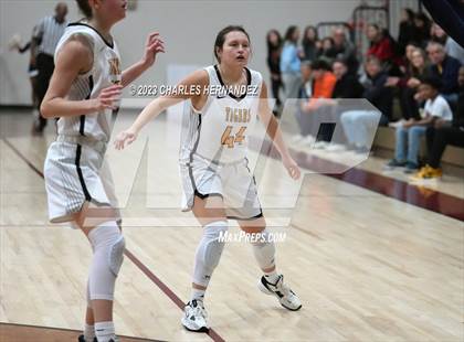 Thumbnail 1 in St. Agnes Academy vs. Prestonwood Christian (TAPPS 6A Area Playoff) photogallery.