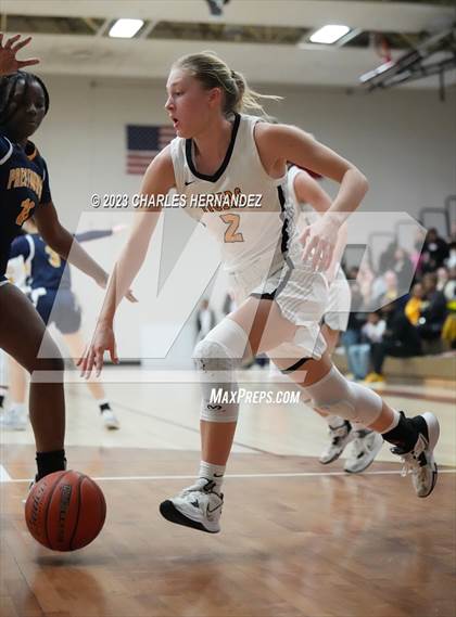 Thumbnail 2 in St. Agnes Academy vs. Prestonwood Christian (TAPPS 6A Area Playoff) photogallery.