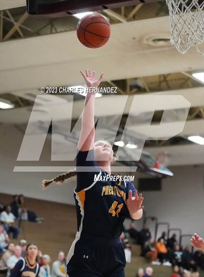 Thumbnail 1 in St. Agnes Academy vs. Prestonwood Christian (TAPPS 6A Area Playoff) photogallery.