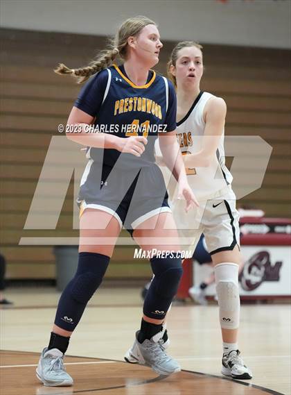 Thumbnail 2 in St. Agnes Academy vs. Prestonwood Christian (TAPPS 6A Area Playoff) photogallery.