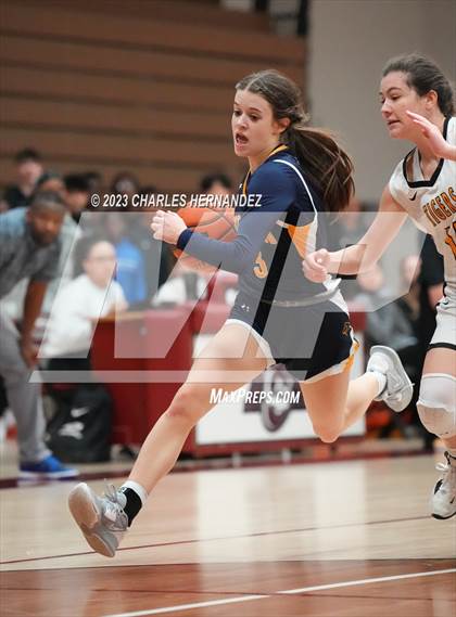 Thumbnail 1 in St. Agnes Academy vs. Prestonwood Christian (TAPPS 6A Area Playoff) photogallery.