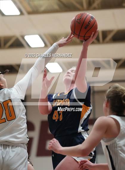 Thumbnail 1 in St. Agnes Academy vs. Prestonwood Christian (TAPPS 6A Area Playoff) photogallery.