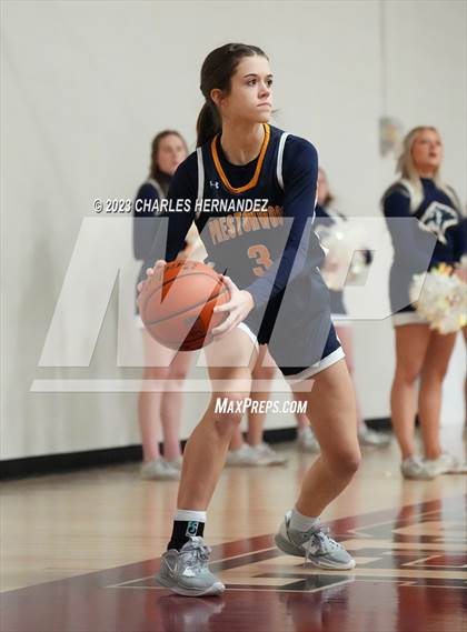 Thumbnail 2 in St. Agnes Academy vs. Prestonwood Christian (TAPPS 6A Area Playoff) photogallery.