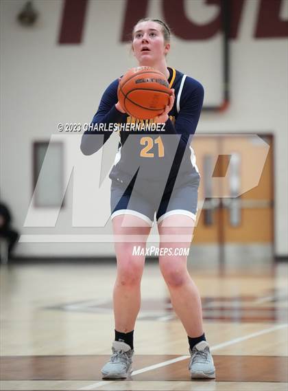 Thumbnail 2 in St. Agnes Academy vs. Prestonwood Christian (TAPPS 6A Area Playoff) photogallery.