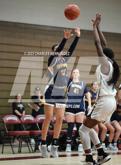 Thumbnail 1 in St. Agnes Academy vs. Prestonwood Christian (TAPPS 6A Area Playoff) photogallery.