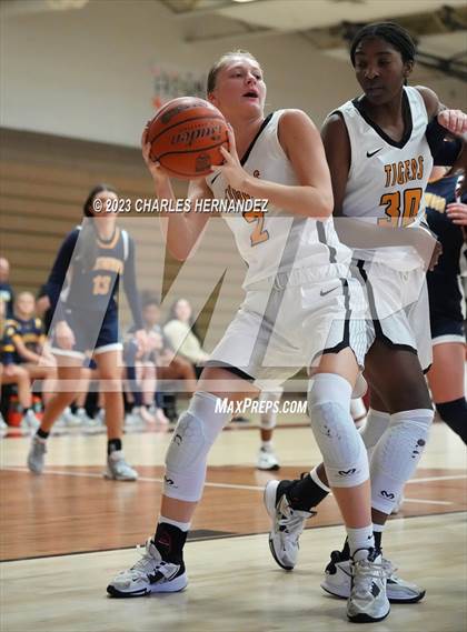 Thumbnail 3 in St. Agnes Academy vs. Prestonwood Christian (TAPPS 6A Area Playoff) photogallery.